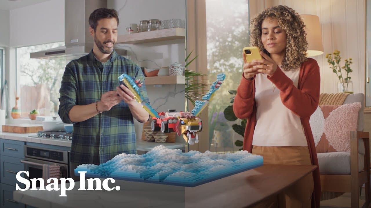 Still from Connect with Friends — In Real Time